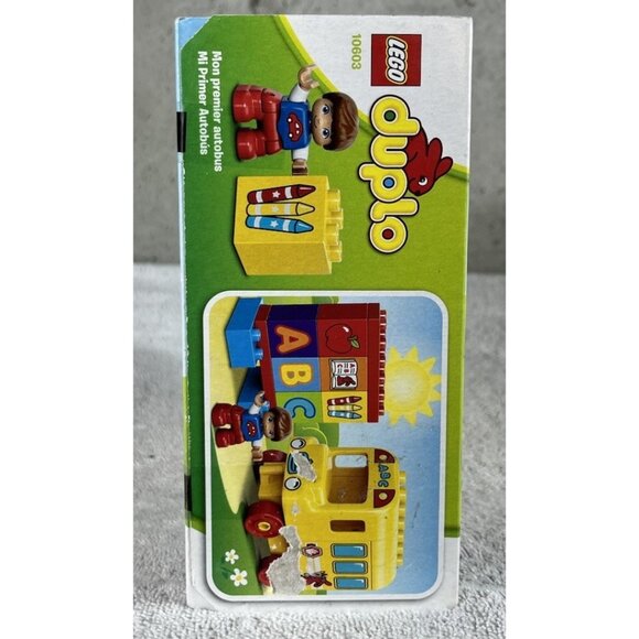 LEGO DUPLO 10603 My First School Bus Retired Preschool Set NEW Factory Sealed - Picture 4 of 6